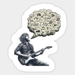 Sing song. Sticker